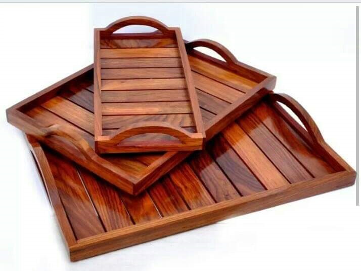 Tray and Plates